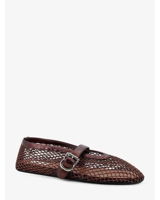 Alaïa Brown Ballet Flats