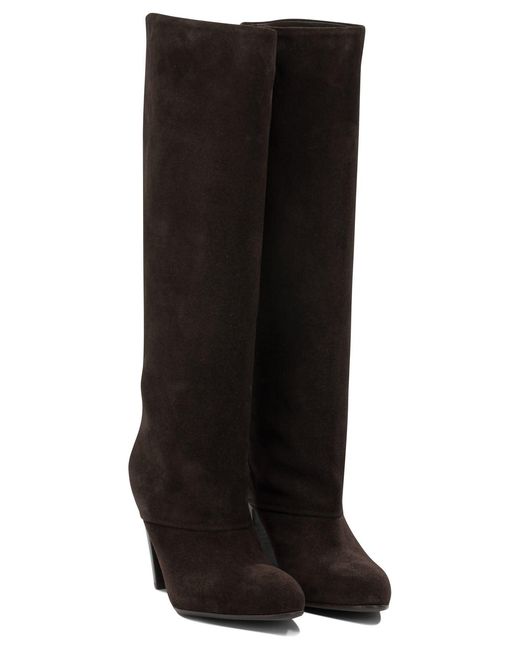 Sergio Levantesi Black Onesta 65Mm Knee-High Boots