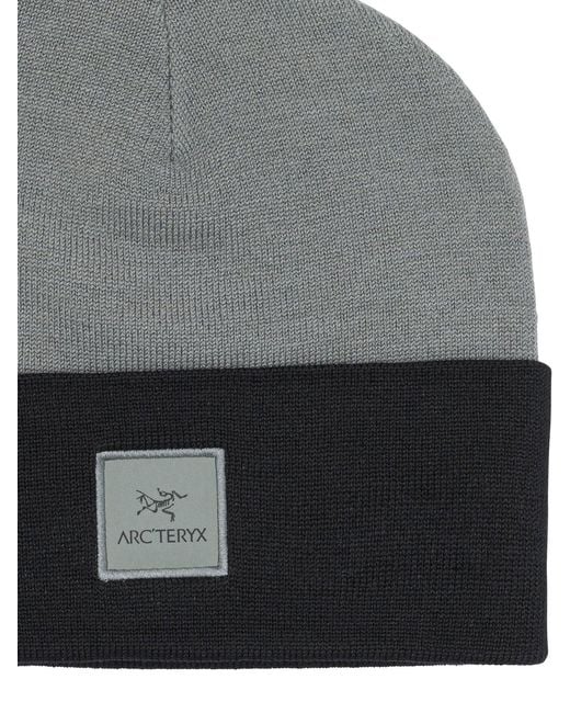 Arc'teryx Gray Colour Block Toque Hat