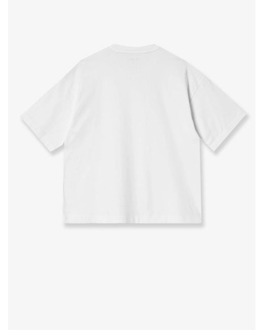 Carhartt White Chester Cotton T-Shirt