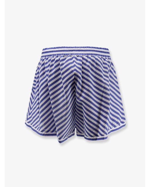 Lavi Blue Shorts Lory Cotton-Blend