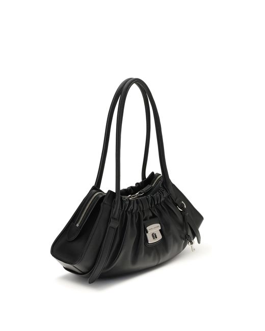 Marc Jacobs Black Cristina Shoulder Bag