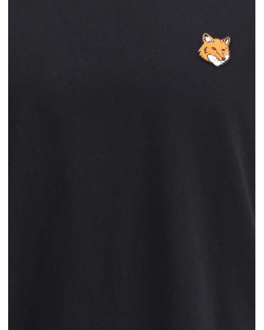 Maison Kitsuné Blue Fox Head Regular T-Shirt for men