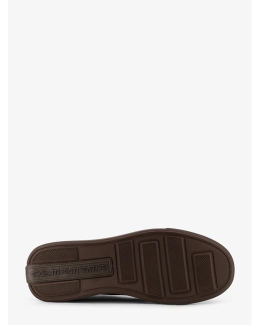 Referenc Brown Tahoe Suede Lace-Up Shoes for men