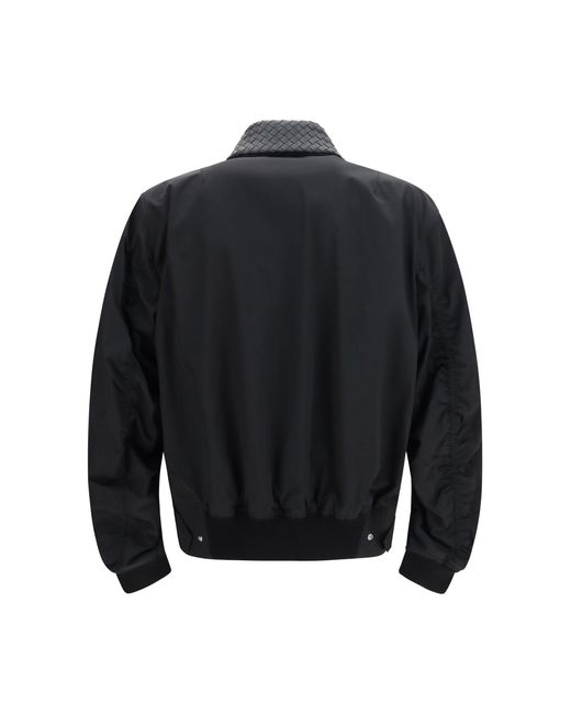Bottega Veneta Blue Padded Technical Nylon Jacket Double for men