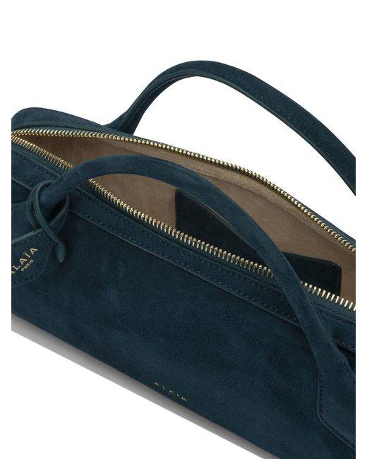 Alaïa Blue "Le Teckel" Medium Handbag