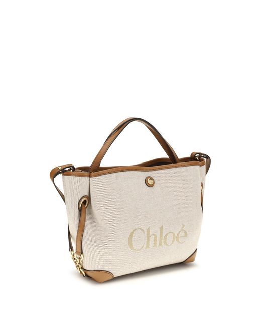 Chloé Natural Chloé Clover Handbag
