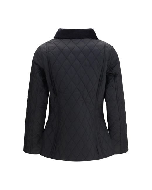 Barbour Black Annandale Quilted Jacket