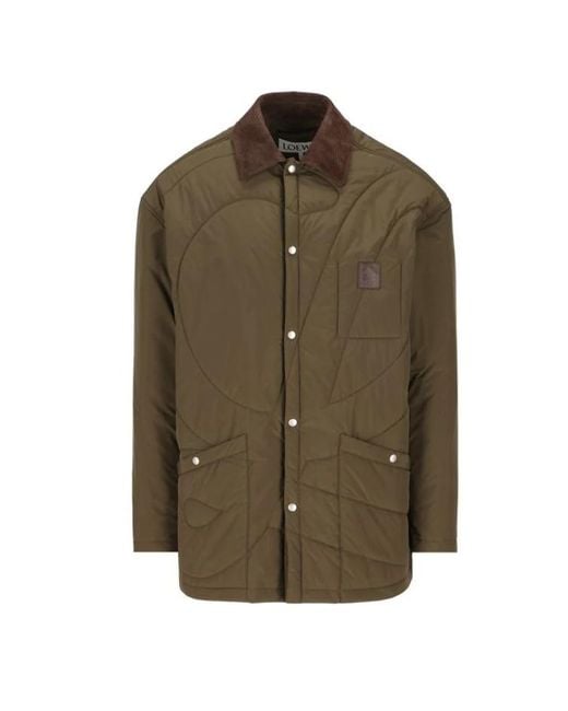 Loewe Green Overshirt Jacket for men