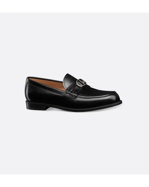 Dior Black Granville Leather Loafers for men