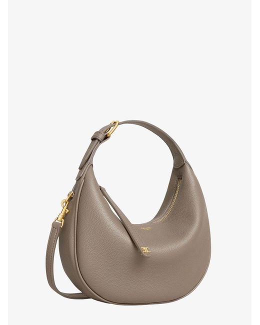 Céline Metallic Teen Lulu Leather Shoulder Bag