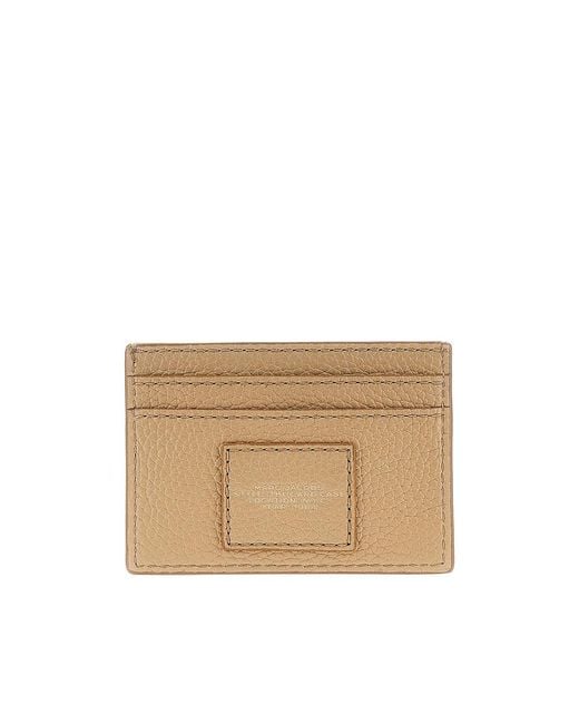 Marc Jacobs Natural Grain Leather Cardholder