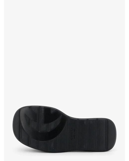Gucci Black Platform Sandals