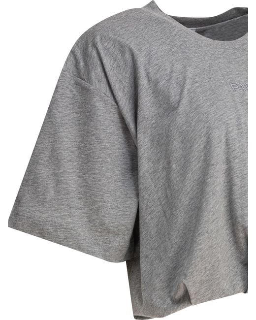 Pinko Gray T-Shirts And Polos