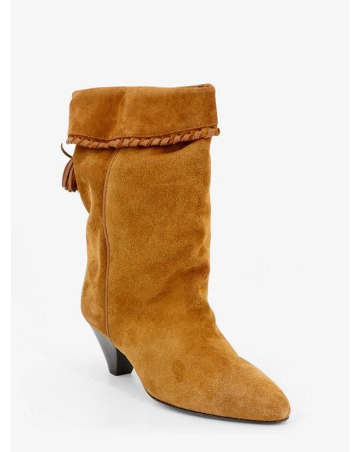 Isabel Marant Brown Boots Dalby Suede