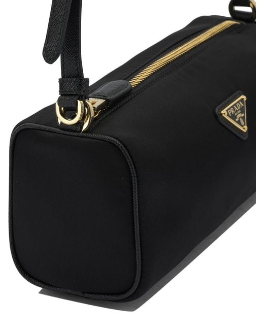 Prada Black Re-Nylon Small Crossbody Bag