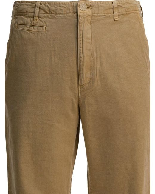 Auralee Natural Finix Trousers for men