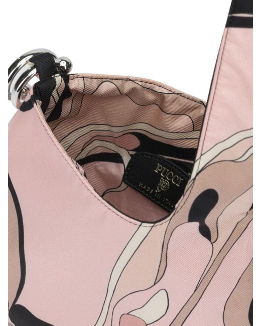 Emilio Pucci Pink Orchidee Small Handbag