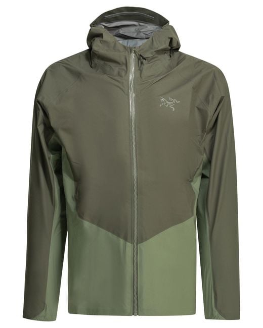 Arc'teryx Green "Norvan Shell" Windbreaker Jacket for men