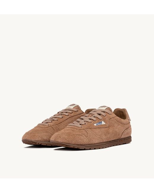 Autry Brown "Windspin" Sneakers for men