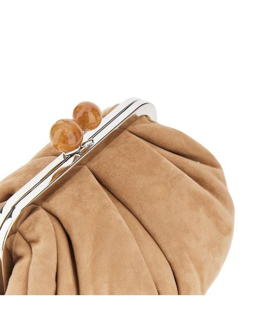 Weekend by Maxmara Natural Leather Small 'Pasticcino' Bag