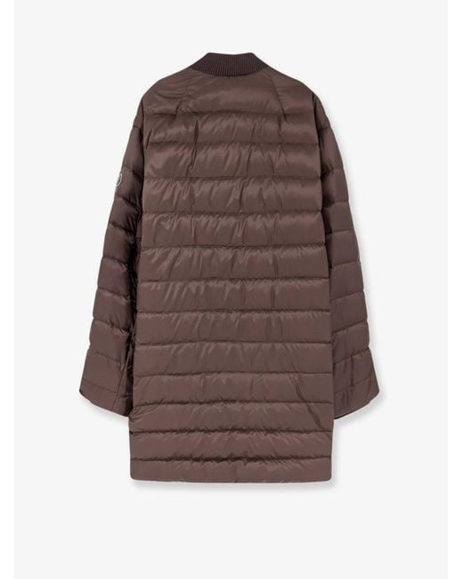 Moncler Brown Flight Parka Down Jacket for men