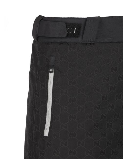 Gucci Black Gg Skii Pants