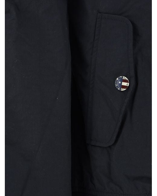 Barbour Blue Rectifier Harrington Jacket for men