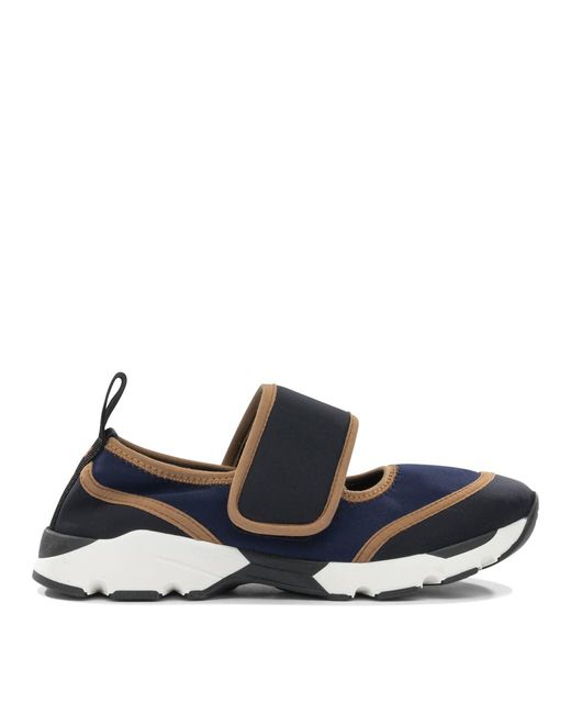 Marni Blue Mary Jane Sneaker