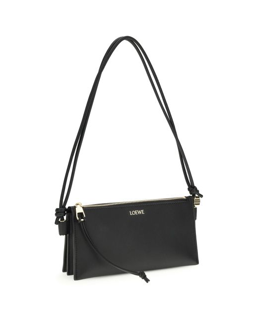 Loewe Black Joya Clutch Bag