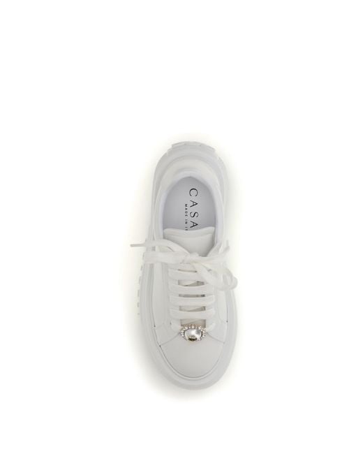 Casadei White Sneakers Nexus