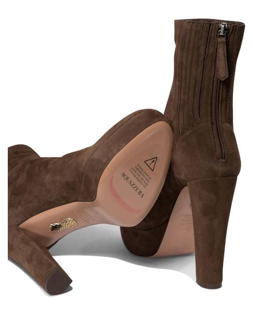 Aquazzura Brown Boots
