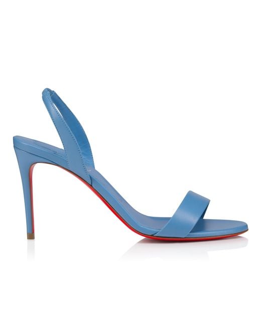 Christian Louboutin Blue "O Marylin 85Mm" Heeled Sandals