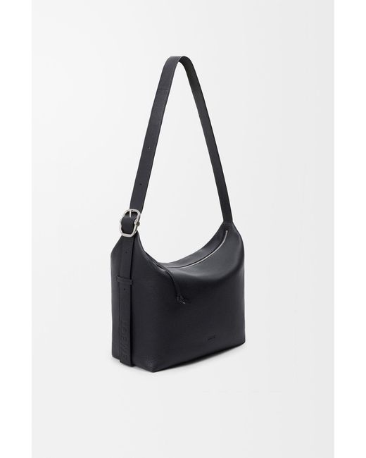 Loewe Black Hobo Loop Large Shoulder Bag for men