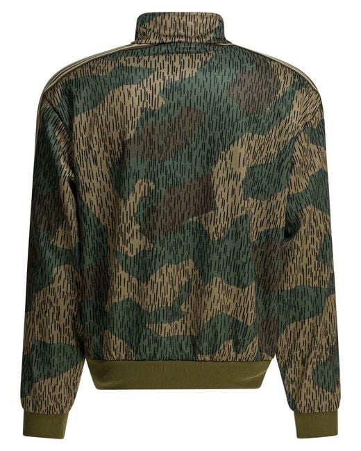 Kapital Green Rain Zipper Sweatshirt for men