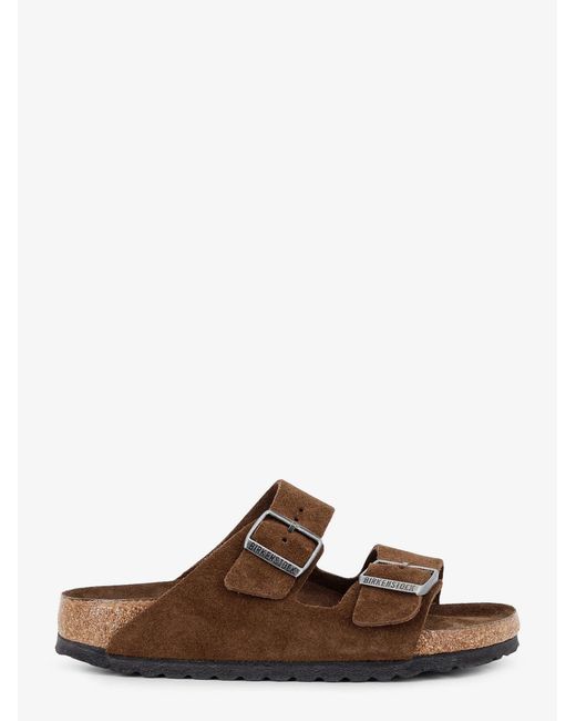 Birkenstock Brown Sandals Suede/Gomma