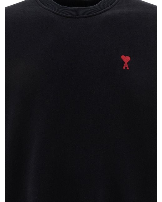 AMI Blue Ami De Coeur Sweatshirt