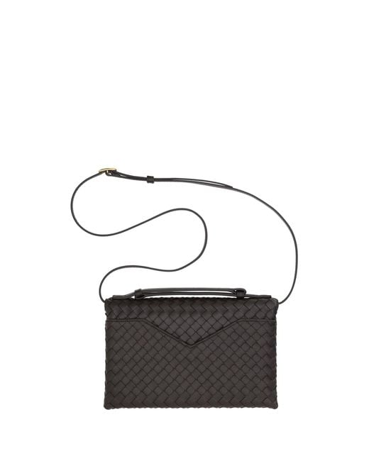 Bottega Veneta White Knot Lock Shoulder Bag