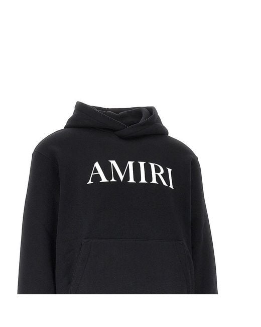 Amiri Black Core Logo' Hoodie for men