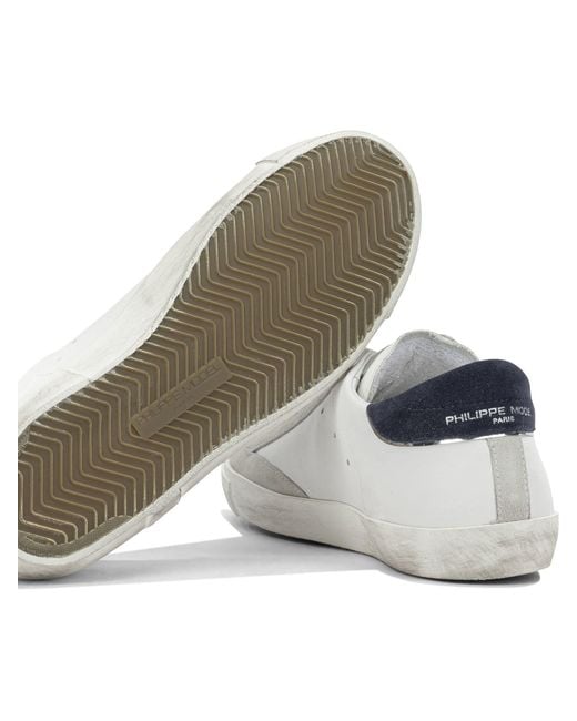 Philippe Model White Sneakers & Slip-On