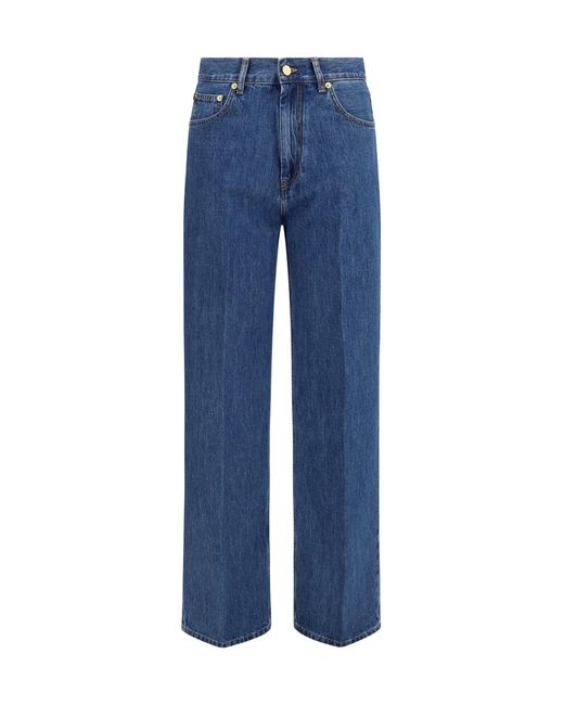 DARKPARK Blue Cora Wide-Leg Jeans Medium Full