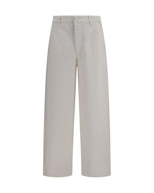 AMI Gray Balloon Jeans for men