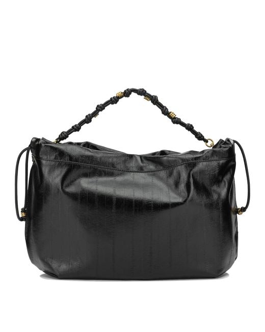 Gianni Chiarini Black Morgana Shoulder Bag