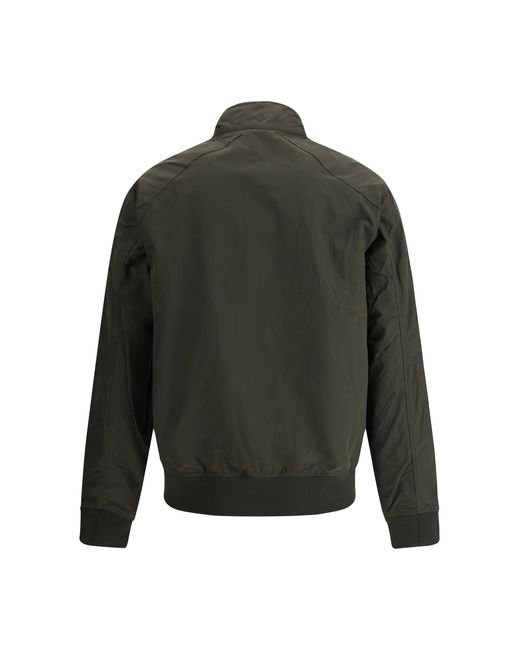 Barbour Gray Rectifier Harrington Jacket Sage for men