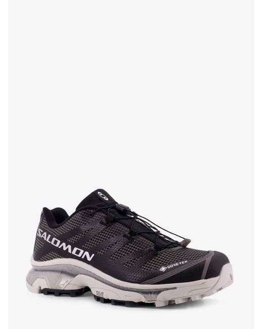 Salomon Black Nylon And Goretex Xt-4 Sneakers for men