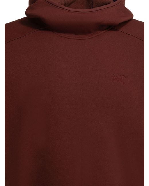 Arc'teryx Red Kyanite Hoodie Bordeaux for men