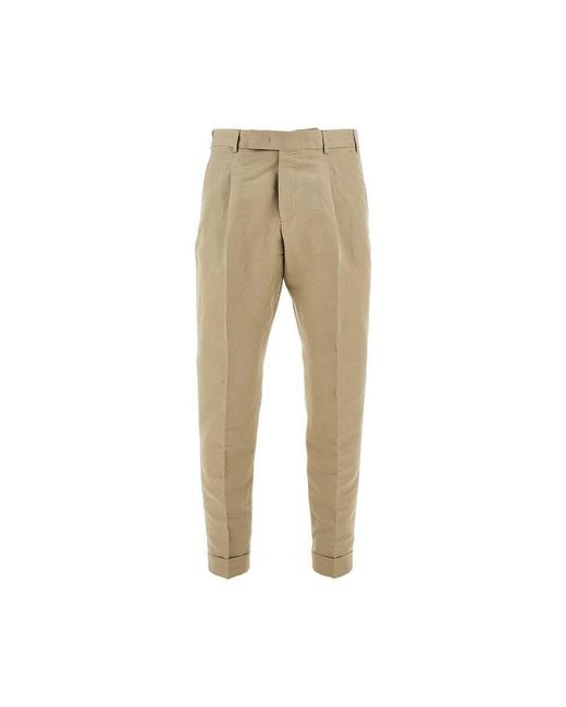 PT Torino Natural Cotton And Linen 'Rebel Fit' Pants for men
