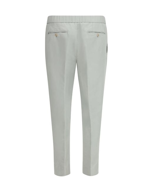 Brioni Gray Melbourne Pants Lead for men