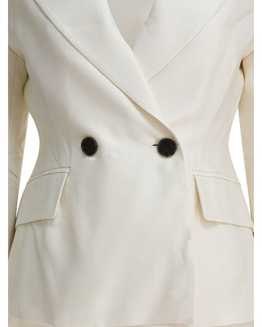Sandbeige Jackets & Coats Jackets And Coats White