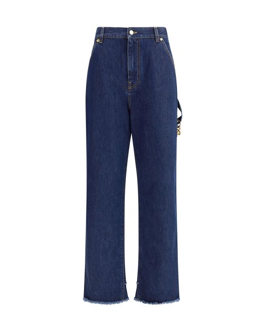 DARKPARK Blue Chain Jeans Tokyo Midnight